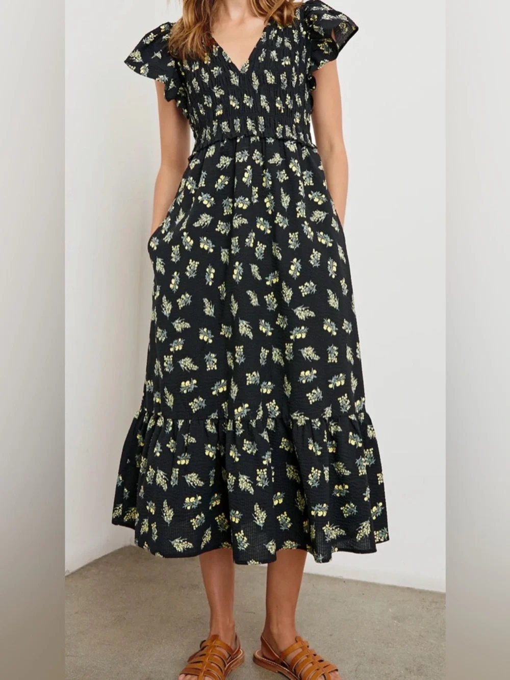 Rails floral Midi Dress - Picture 3 of 3